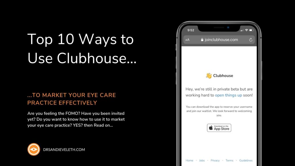 Top 10 Ways to use Clubhouse to Market Your Practice